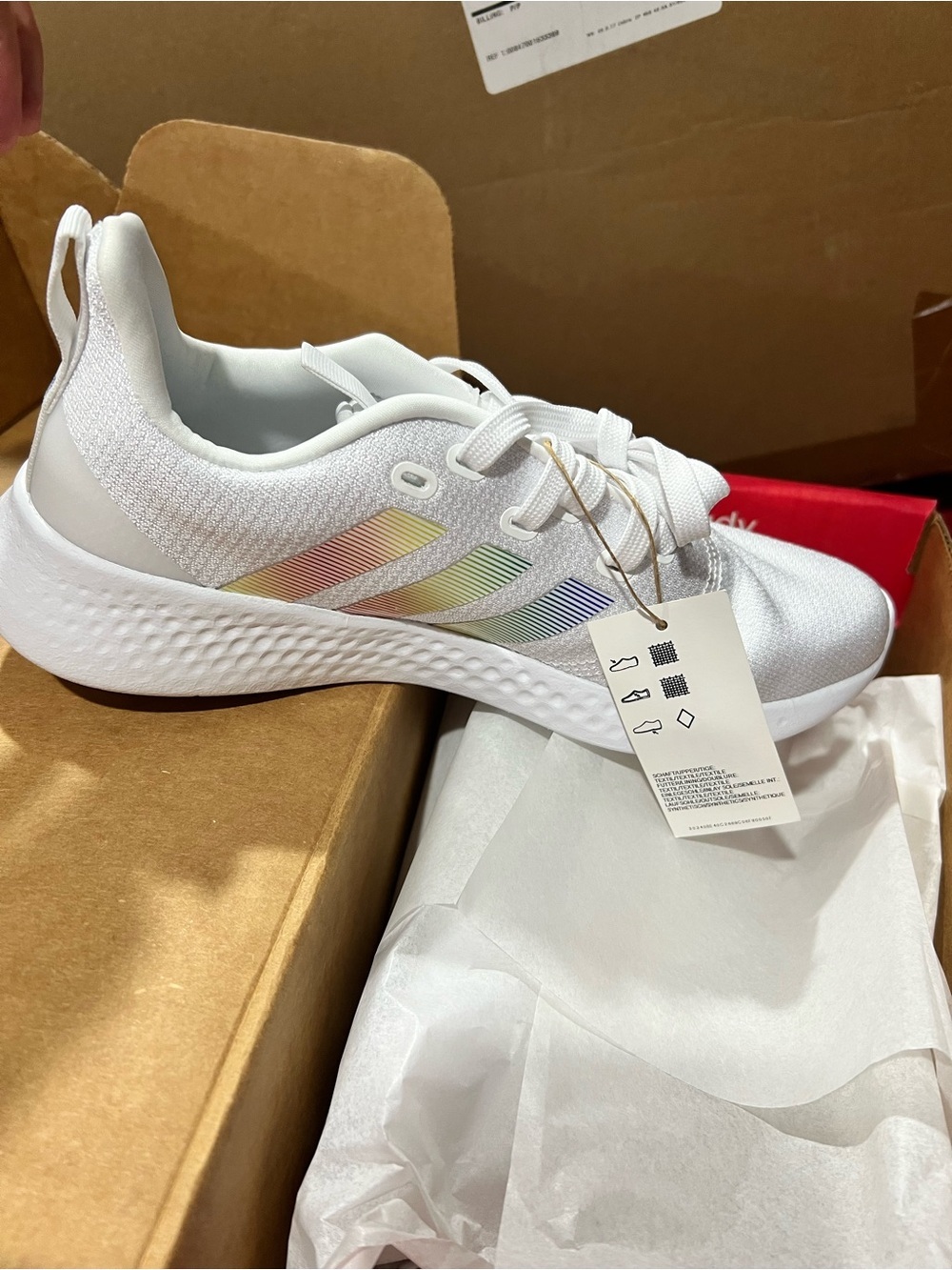 NIB women’s ADIDAS running shoes 8 pure motion - Picture 2 of 10